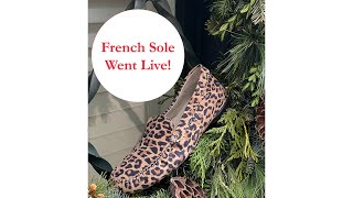French Sole Went Live!