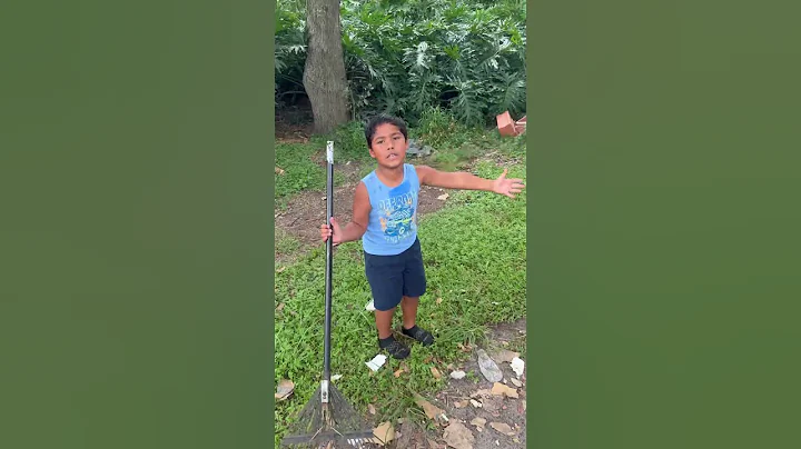 Mom catches son cleaning outside instead of dad then this happens #shorts