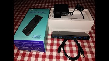 USB 3.0 7-Port Hub by tp-link (Unboxing)