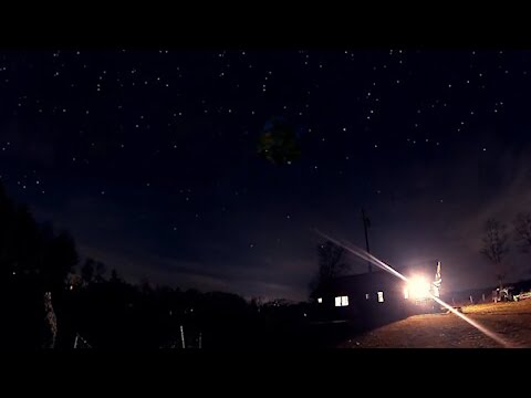 Magnificent 4K farm sunset, moonset & star lapse