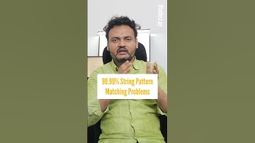 String Pattern Matching Problems in #algorithm #dsa #gfg #dsalgo #dsavlogs #geeksforgeeks #coderzpy