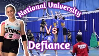 National University Vs Defiance with Josh Ybanez