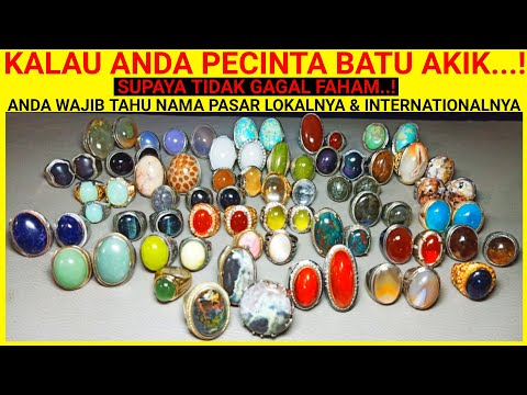 Berikut batu akik yang diburu kolektor, batu akik paling dicari di Indonesia, batu akik yang banyak . 