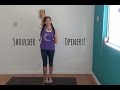 6 yoga shoulder openers & stretches for tight shoulders with shana meyerson YOGAthetica