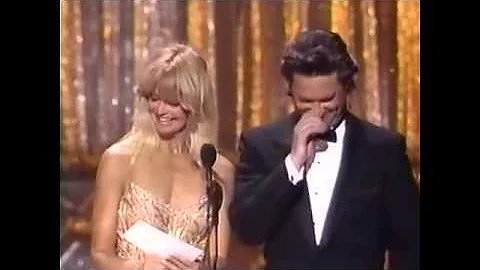 Kurt Russell and Goldie Hawn 1989