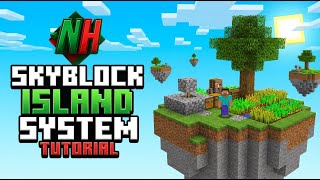 How to Create and Manage Islands in Skyblock | netherite.gg