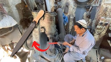 How To Make Wood Chisel l Blacksmith Makes Wood File Diy | एक सुंदर लकड़ी की छेनी बनाना