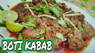 BOTI KABAB/Traditional n original recipe, Lucknowi Shadiyo aur Dawato wala*WITH ENGLISH SUBTITLES*