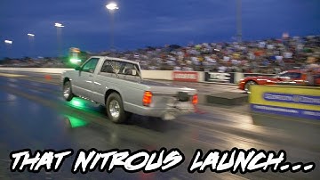 FULL EXHAUST S10 IS PACKING A BIG NITROUS PUNCH!! IT RIDES!
