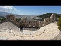 The odeon of herodes atticus is an amazing roman theater  acropolis greece  ectv