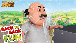 Back To Back Fun 150 Motu Patlu Cartoons S08 Cartoons For Kids Motupatlu Video