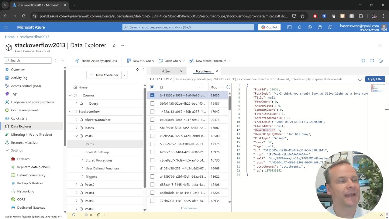 Review of Azure Cosmos DB Global Secondary Index (GSI) - YouTube