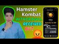 Hamster Kombat Withdrawal Update || How To Withdraw Hamster Coins || #ahmadearningcenter