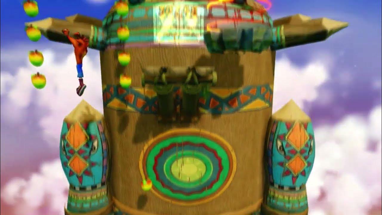 Crash Bandicoot 1 Level 8 Native Fortress YouTube