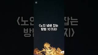 노인 냄새 잡는 방법 10가지#노인냄새#노인건강 #건강습관 #건강관리