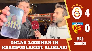Avrupa’da Hedef Yari Fi̇nal Galatasaray 4 - 0 Kayserispor Maç Sonu Röportajı