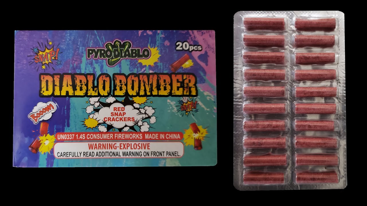 Diablo Bomber Adult Snaps w/ Ti Flower - 6910 (Pyro Diablo) - YouTube