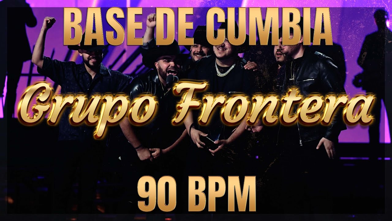 Base Cumbia GRUPO FRONTERA • 90 BPM • Loop Percusión Para Practicar / Improvisar