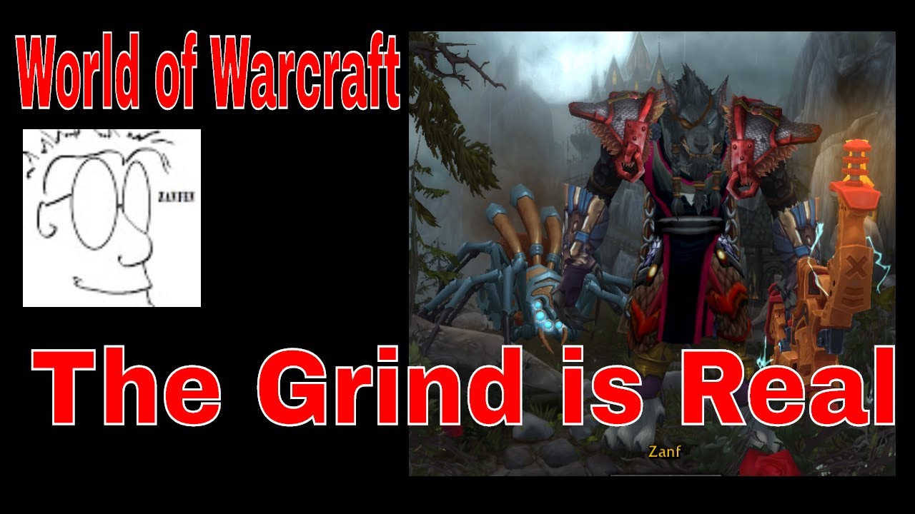 World of Warcraft-Zanf Rep Grinding With Zanfen