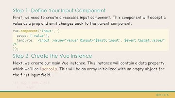 How to Dynamically Create Vue.js Component Instances on Button Click