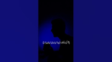 وَسِرَاجٗا مُّنِيرٗا|القارئ عبدالصاحب اللهيبي #تلاوة_خاشعة #قران_كريم #عبدالصاحب_اللهيبي