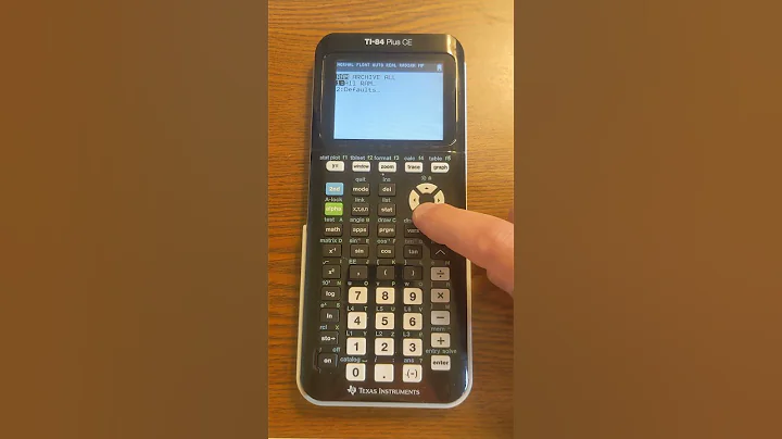 How to Reset TI 84 Mode Settings to Factory Defaults