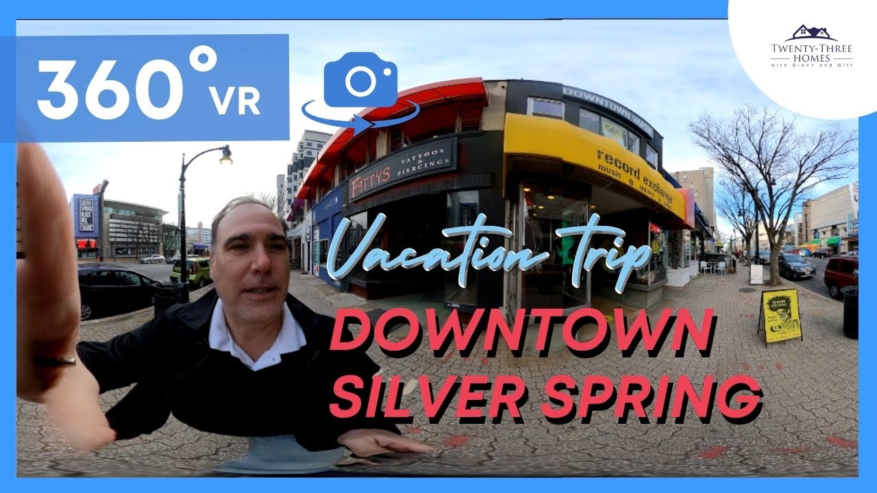 Downtown Silver Spring Maryland | 360° Virtual Reality