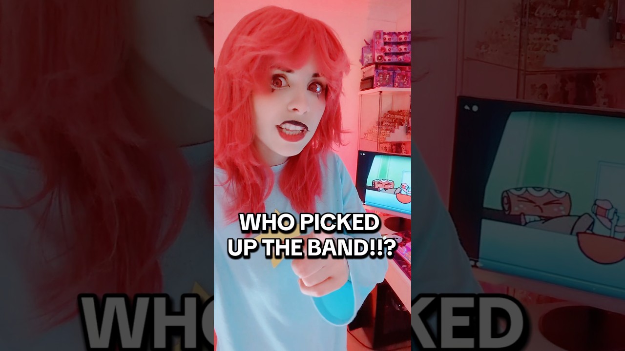 WHO PICKED UP THE BAND?! Dandy's world cosplay Gigi funny #cosplay #dandysworld #roblox