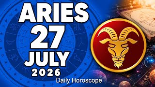 Aries ♈ ⚠️ WARNING❌ LUCKY BREAKS ARE COMING YOUR WAY 🤩 Horoscope for today JULY 27 2026 🔮 #horoscope
