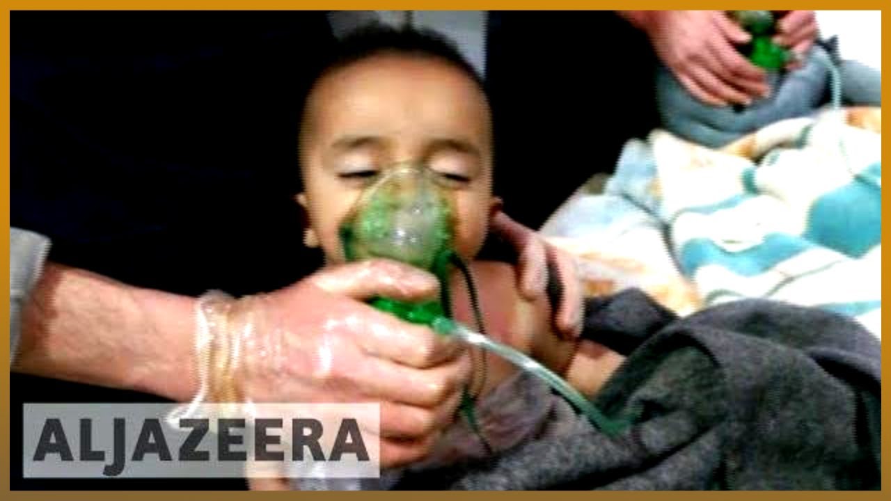 ☠️ سوريا: يُشتبه في وقوع هجوم كيميائي في حصار الغوطة الشرقية