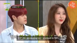 IZ*ONE Lee Chaeyeon with Male KPOP Idol (Daehwi) | Part 2