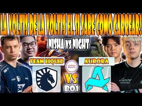 TEAM LIQUID vs AURORA [BO1] NISHA, MICKE, TOFU vs NIGHTFALL, MIKOTO, MIRA - BLAST SLAM VII - DOTA 2
