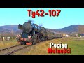 Pożegnanie linii Transwersalnej: Ty42-107 Pociąg Wolności // Last train Chabowka-Nowy Sacz Ty42-107