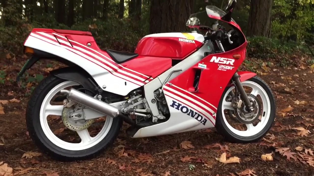 1987 Honda NSR250 MC16 - YouTube