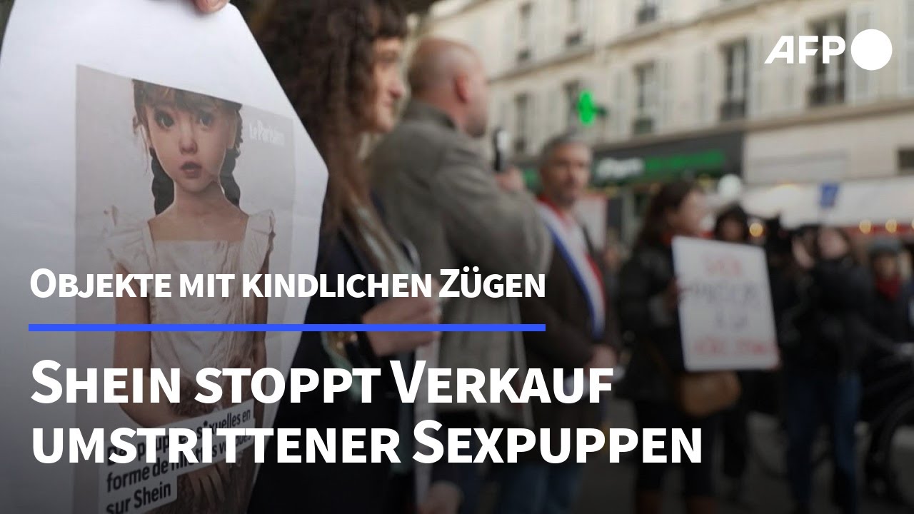 Sexpuppen mit kindlichen Zügen: Shein stoppt den Verkauf | AFP