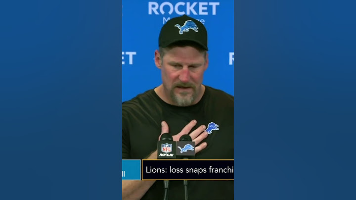 Dan Campbell accepts blame for the Lions' loss to the Bills 👀