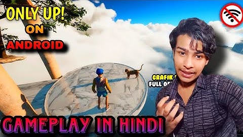 TRIED THE MOST HARDEST GAME ON ANDROID 😥😥 [ ONLY UP ]