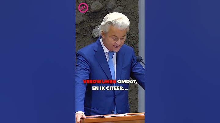 "Laat onze kinderen met rust, cancel jezelf maar." #TweedeKamer #Geertwilders #wilders #geenstijl