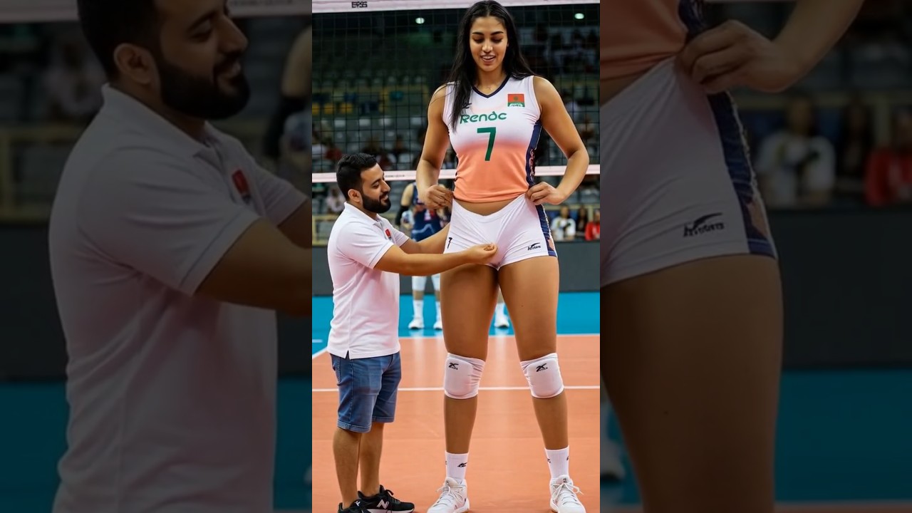 Volleyball's Tallest Female Icon: A True Inspiration! 💖
