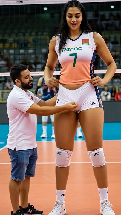 Volleyball's Tallest Female Icon: A True Inspiration! 💖