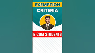 ACCA Exemptions for Bcom Students | ACCA After Graduation | #shorts