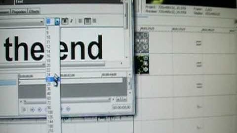 How to make lightning around your text in vegas movie studio 9.0