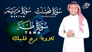 تلاوة خاشعة سورة فصلت طه مريم للقارئ علاء عقل Surah Fussialt Surat Taha Surat Maryam by Alaa Aql