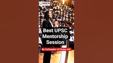 Best UPSC Mentorship Program | Top UPSC CSE Mentorship Program #upscmentorship
