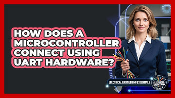 How Does A Microcontroller Connect Using UART Hardware?