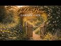 Golden Hour Garden Gate | Calm Ambience 🌿