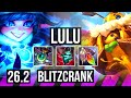 LULU & Varus vs BLITZCRANK & Sivir (SUP) | Good KDA: 3/1/25 | KR Master | 26.2