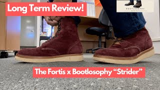 Long Term Wear in the Fortis x Bootlosophy Strider