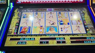 Pharaohs fortune £5 max bet! This time I love it! 