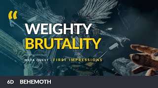 Behemoth VR Review | A strong opening swing.
Skydances Behemoth on Meta Quest 3 - narrative-driven melee action with Shadow of the Colossus-scale boss fights.
Eighty minutes in, through the first titan: stamina-gated combat, climbing, grappling hook and proper Saints and Sinners DNA.
Pete Austin is eighty minutes into Skydances Behemoth on Quest 3 and the Saints and Sinners pedigree shines through immediately. Melee combat is weightier than Blade and Sorcery but less physics-sandbox, gated by a clever stamina system that forces tactical pacing. Climbing, rope physics and the grappling hook all feel considered. Graphics hold up with varied environments, sound is excellent, and the first Shackle-Hide boss fight delivers a genuinely epic set piece. A little jank, but confident craft throughout. Of the 2024 big three VR titles, Pete suspects this might be his favourite - a strong opening.
Game: Behemoth
Developer: Skydance Interactive
Publisher: Skydance Games
Released: 2024
Platforms tested: Meta Quest
Review copy provided by the meta store. 6DOF Reviews accepts review copies, never takes money, never promises coverage, and never trades favors. Honest take, no strings.
SUPPORT THE CHANNEL
If you buy any of the below through our links, Amazon gives us a cut at no cost to you. Even unrelated purchases from the same visit count.
Meta Quest 3 (256GB)
The standalone headset we review on - wireless, inside-out tracked, no PC needed.
https://amzn.to/48JKU9n
BOBOVR S3 Pro Battery Combo
Head-strap with a hot-swappable battery - doubles Quest 3 playtime.
https://amzn.to/4dzu52f
AMVR Controller Grips for Quest 3
Knuckle-style straps - stops the Touch Plus slipping mid-session.
https://amzn.to/47U10x4
Follow 6DOF Reviews:
Web: https://6dofreviews.com
X: https://x.com/6dofreviews
#VRGaming #MetaQuest3 #Behemoth
#VRReview #6DOFReviews Behemoth VR Review | A strong opening swing.